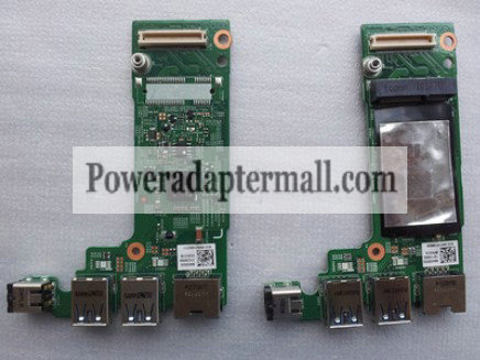 Dell V3350 laptop USB Power Button Board JF1F9 4V26W